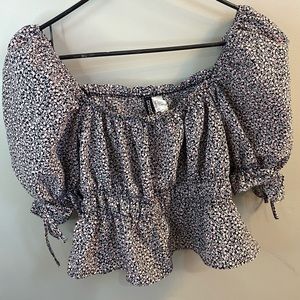 spring h&m crop top